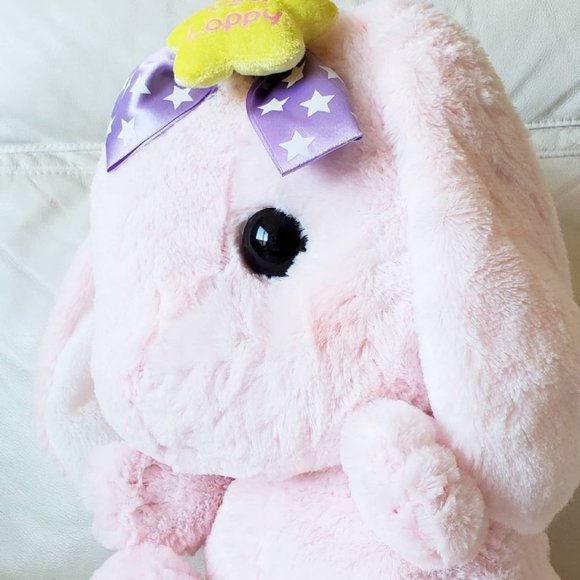 Pote Usa Loppy - Make A Wish For The Stars - Premium XL Rabbit Plushie (Pink) - Picture 4 of 4